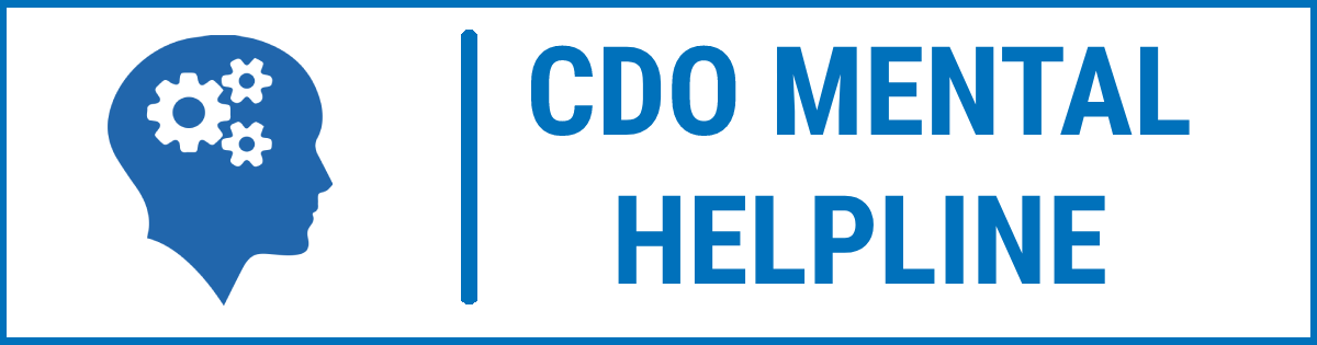 CDO Mental Helpline - Website